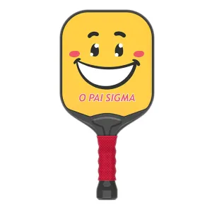 Cute Emoji Pickleball Paddle for Indoor & Outdoor Play