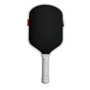 Custom Carbon Fiber Pickleball Paddle Red Edge Guard for Tournament