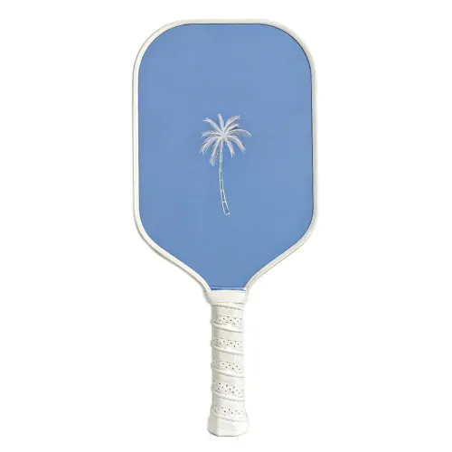 Personalized Beach Style Custom Pickleball Paddle with Ocean Inspired Design Personalized Beach Style Custom Pickleball Paddle with Ocean Inspired Design