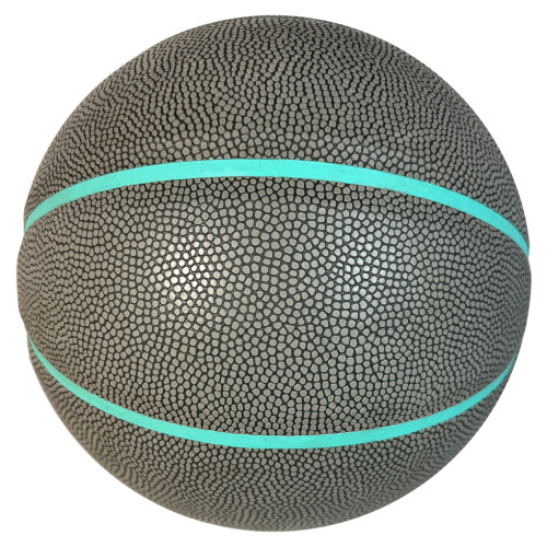Turquoise mid-tire black custom training basketball Turquoise mid-tire black custom training basketball